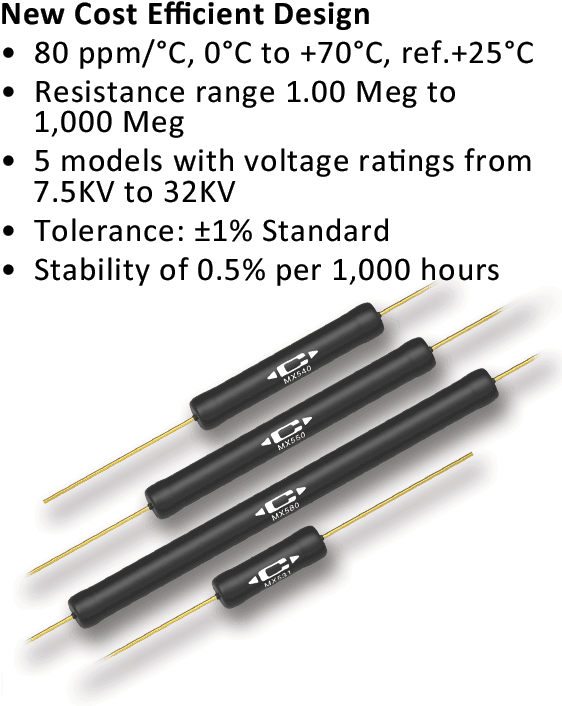 Caddocks Precision High Voltage Resistors - Cable Clipart (561x730), Png Download