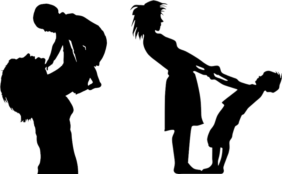 Family-vector - Your Child Is Hurting Clipart (1020x598), Png Download