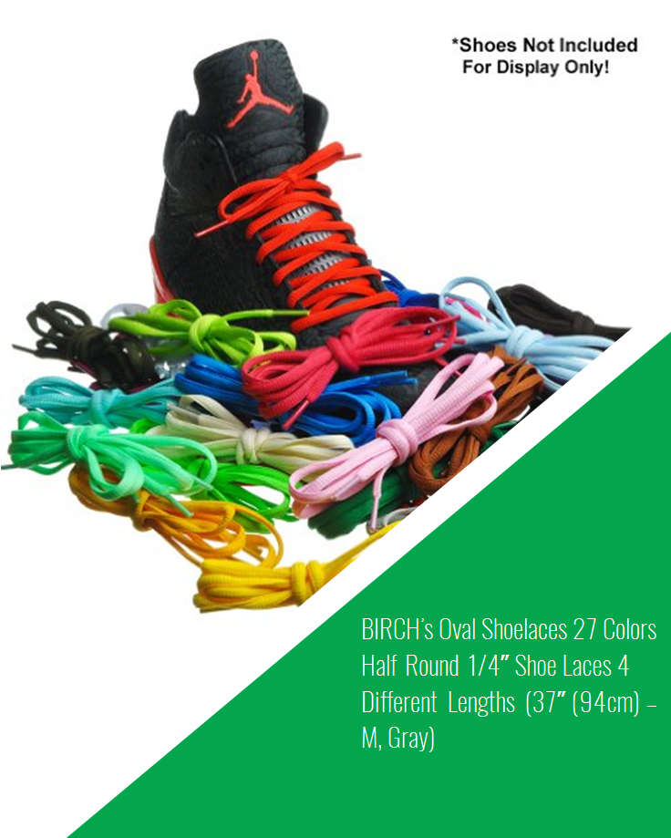 Birch's Oval Shoelaces 27 Colors Half Round 1/4″ Shoe - Sitting Clipart (735x1100), Png Download