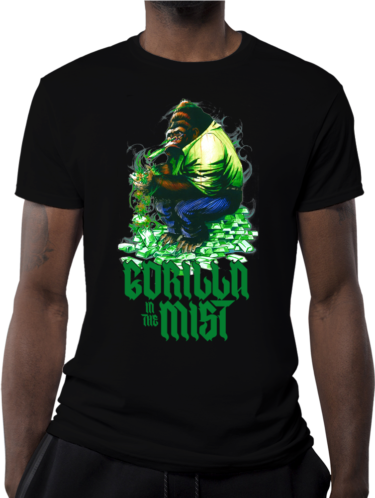 Gorilla In The Mist Men's T-shirt - Verjaardag 1959 Clipart (1000x1000), Png Download