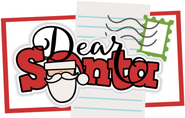 Related Cliparts - Dear Santa Transparent - Png Download (640x480), Png Download