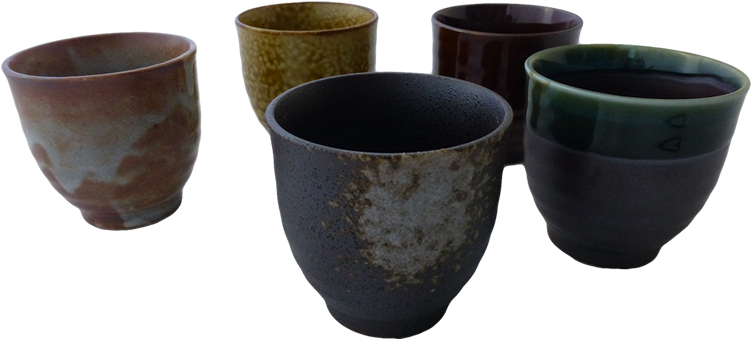 River Rock Tea Cup Set - Ceramic Tea Cup Png Clipart (750x592), Png Download