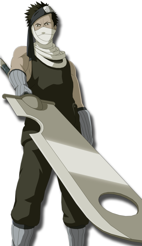 Zabuza Momochi Edo Tensei Clipart (488x950), Png Download
