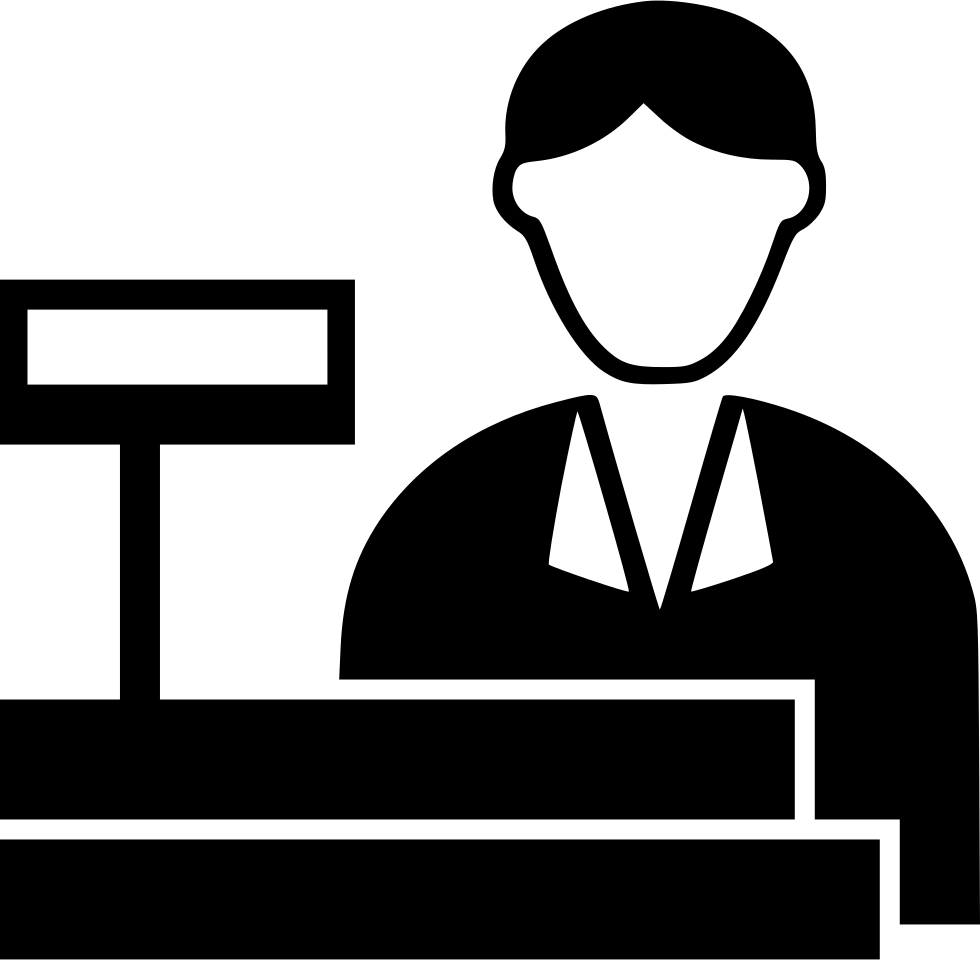 Picture Freeuse Library Cashier Svg Png Icon Free Download - Cashier Icon Clipart (980x960), Png Download