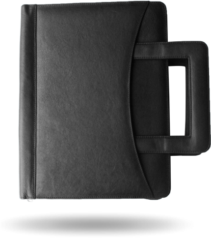 Carpetas - Leather Clipart (487x650), Png Download