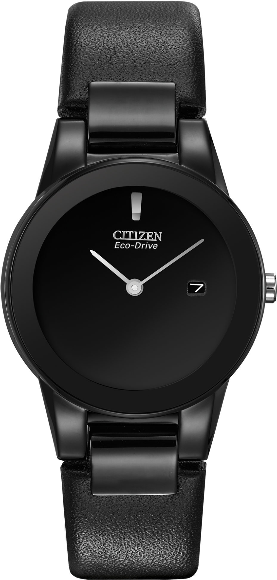 Images - Citizen Women Watch Black Clipart (1000x2016), Png Download
