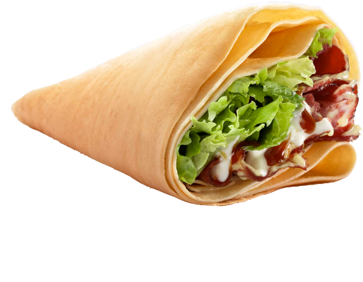 The Savory One - D Crepes Smoked Beef And Cheese Clipart (600x600), Png Download
