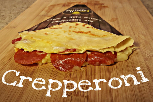 Crepperoni - Pepperoni Clipart (601x600), Png Download