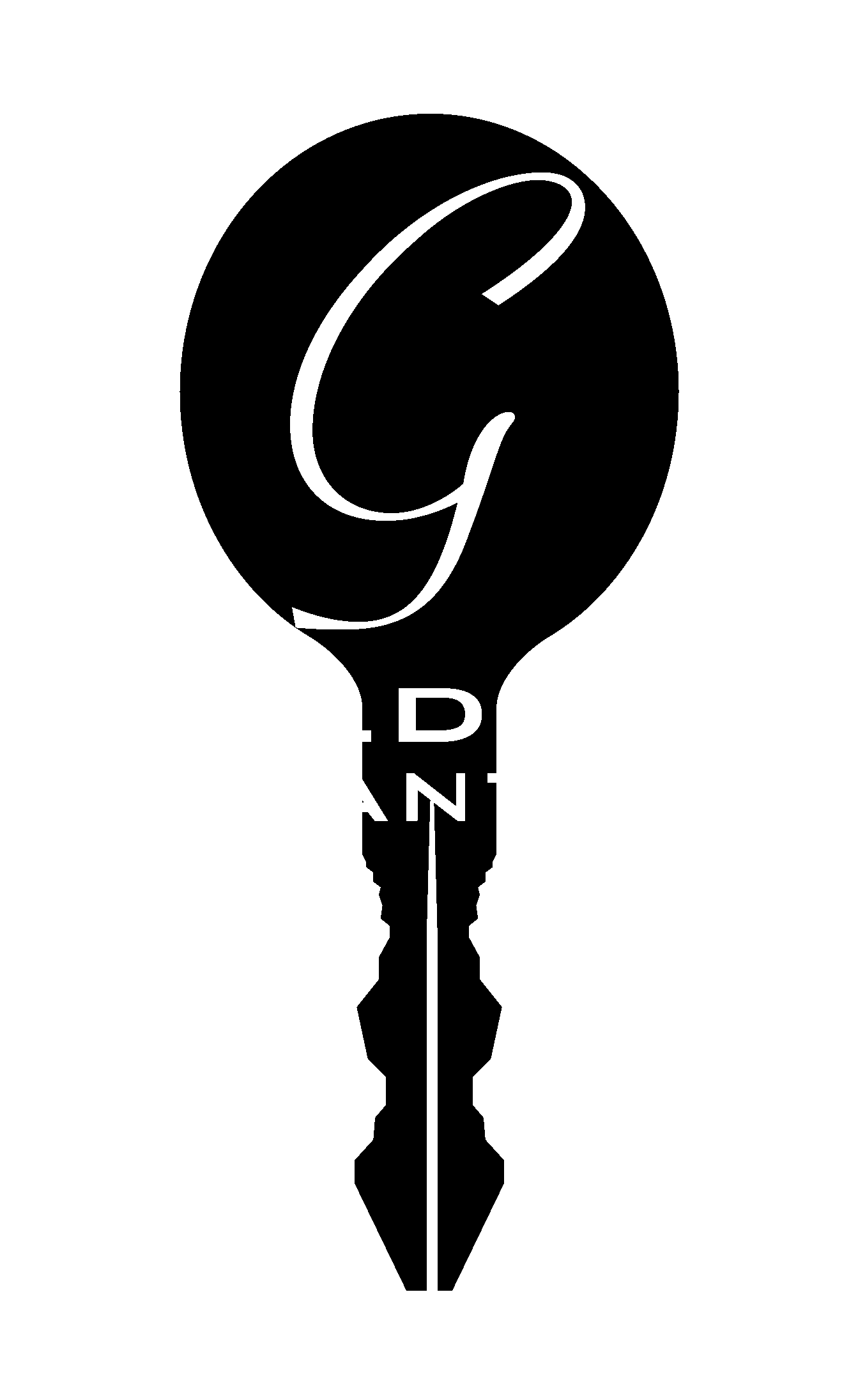 Gold Key Advantage Logo Black And White - Illustration Clipart (2400x2400), Png Download