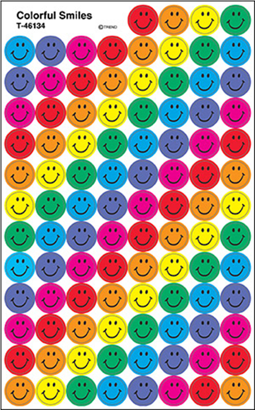 Calcomanias Caritas De Colores La Casa Educadora - Colorful Sparkle Stars Stickers Clipart (1000x800), Png Download