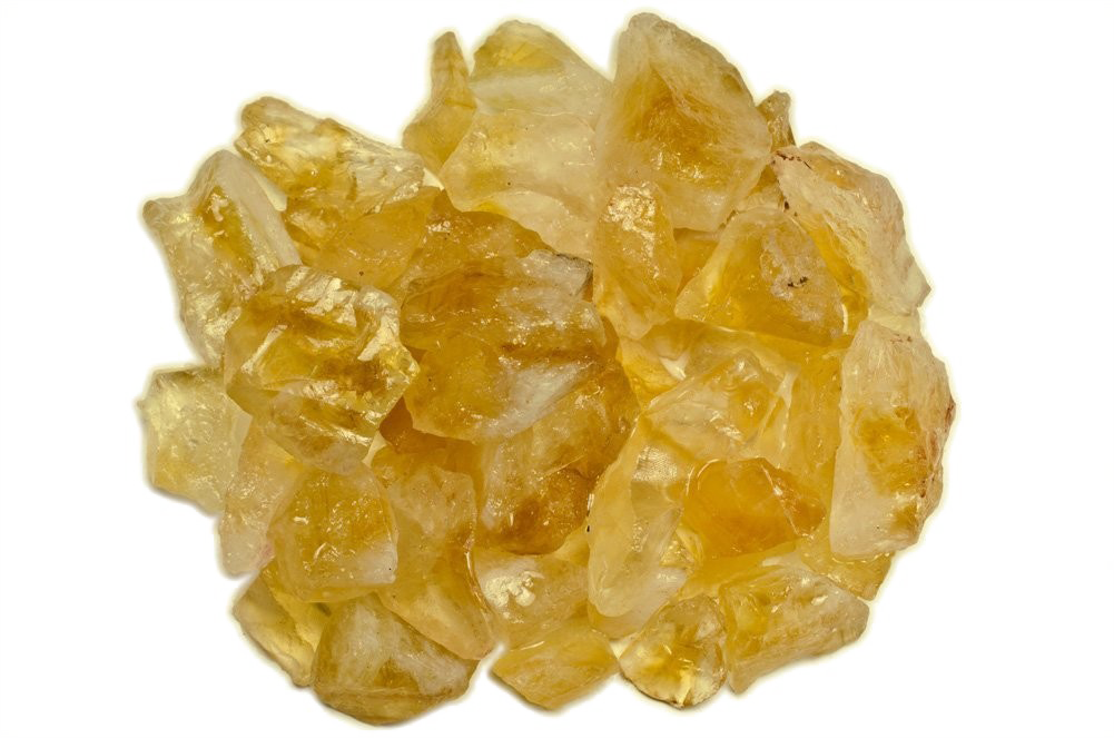 Raw Citrine Stone Real Clipart (1001x663), Png Download