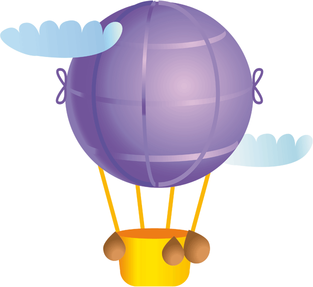 Luego Se Repetirá De Nuevo La Canción Para Crear Una - Imagenes Animadas De Globos Aerostaticos Clipart (626x574), Png Download