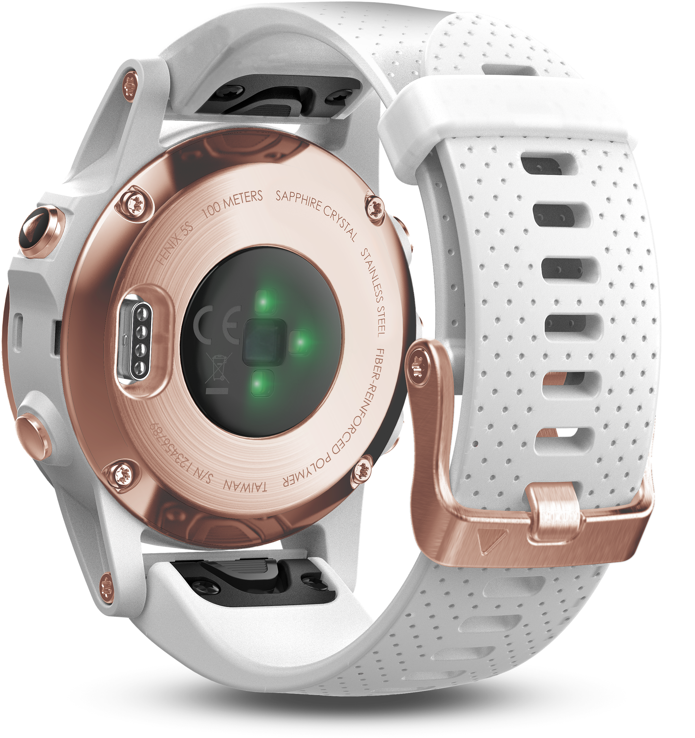 Garmin Fenix Rose Gold Clipart (5000x3235), Png Download