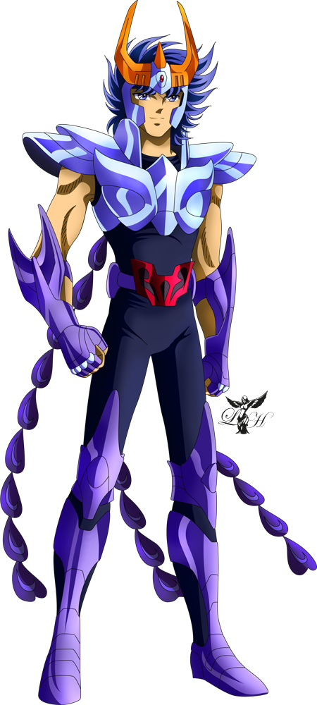 Ikki De Fenix Png - Saint Seiya Ikki Png Clipart (450x1000), Png Download