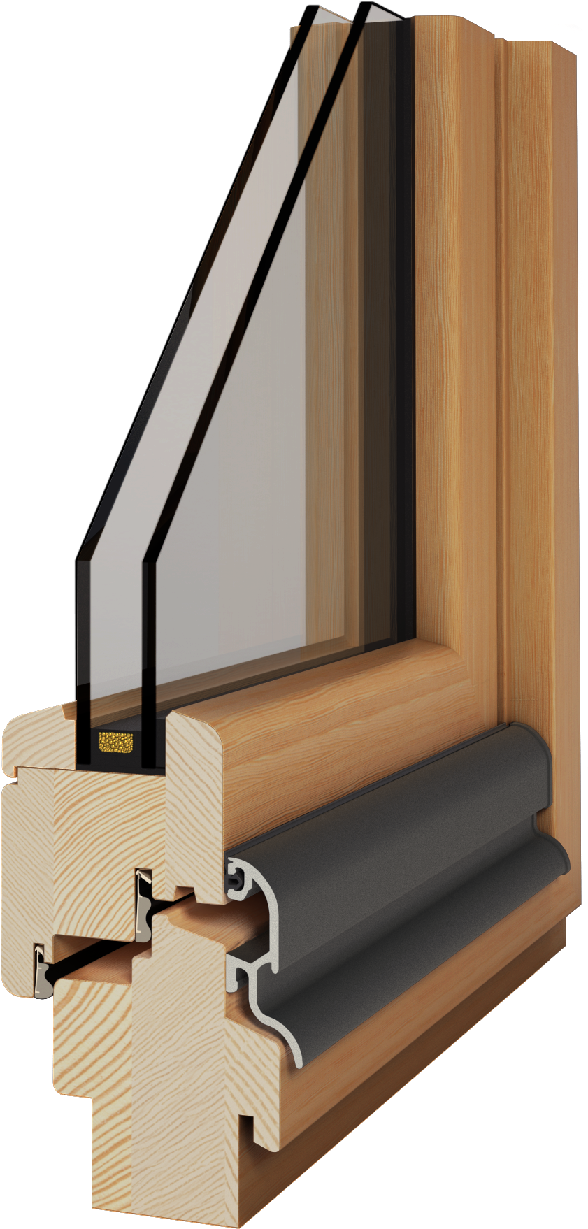 Depending On The Clients' Needs, We Offer Wooden Windows - Plywood Clipart (1667x2000), Png Download