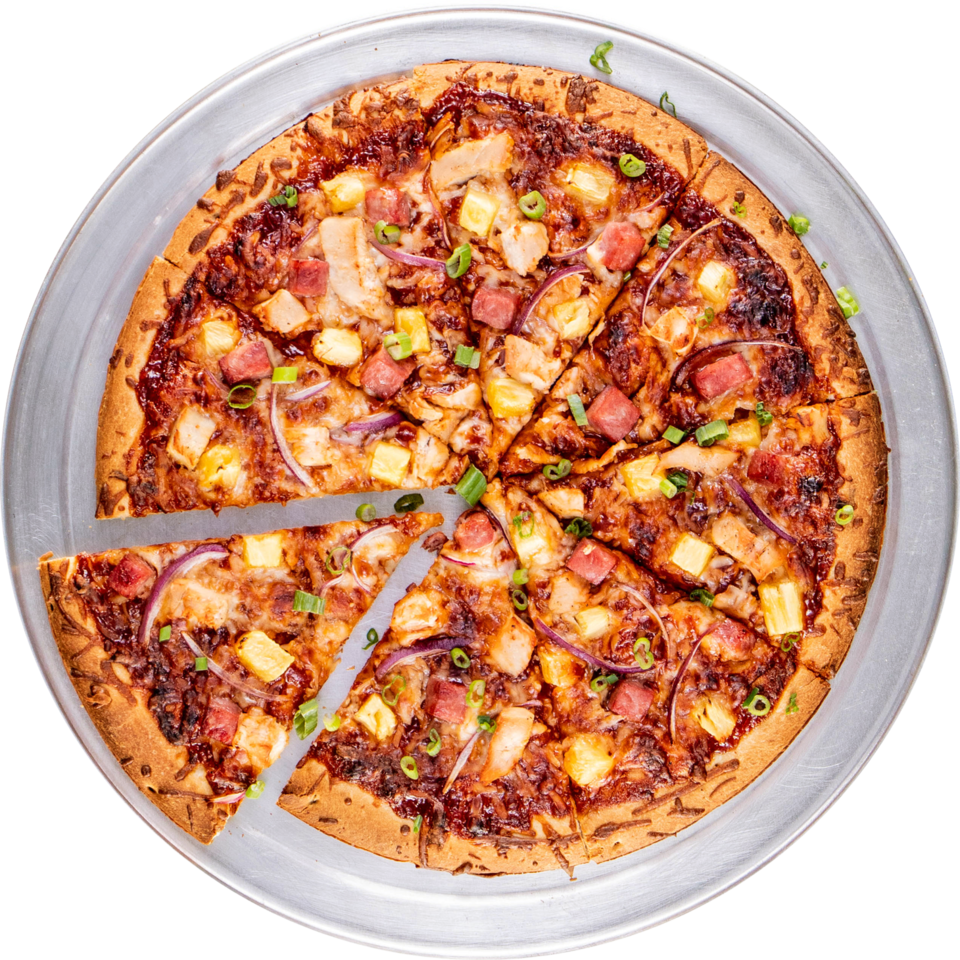 Slice & Serve - California-style Pizza Clipart (960x960), Png Download