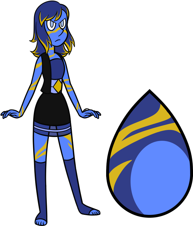 Lapis Lazuli , Png Download - Steven Universe Lapis Lazuli Oc Clipart (680x793), Png Download