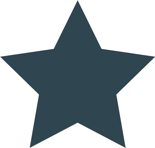 Leads - Black Filled In Star Clipart (700x592), Png Download