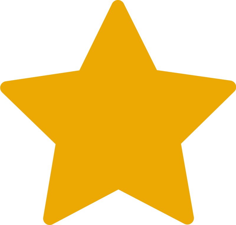 Exceptional - Orange Star No Background Clipart (800x764), Png Download
