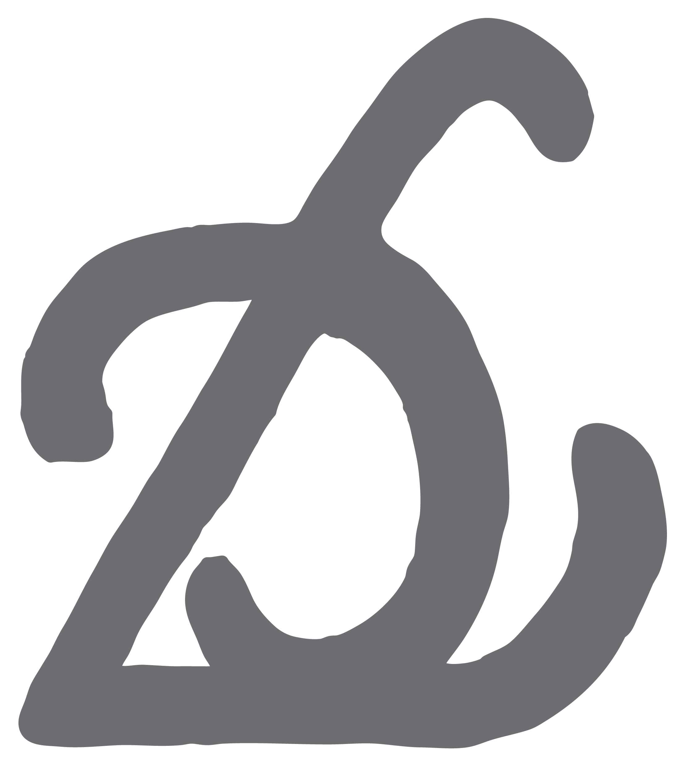 Donna Lovitz - Calligraphy Clipart (2253x2489), Png Download