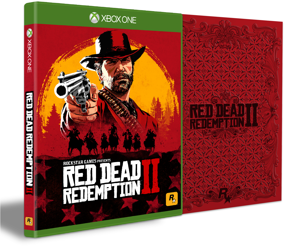 Red Dead Redemption 2 Steelbook Edition, Rockstar Games, - Red Dead Redemption 2 Steelbook Clipart (1200x1200), Png Download