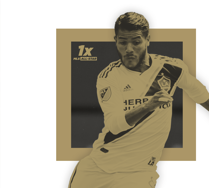 Dos Santos Signed With The La Galaxy In 2017 As A Designated - Player Clipart (1366x768), Png Download