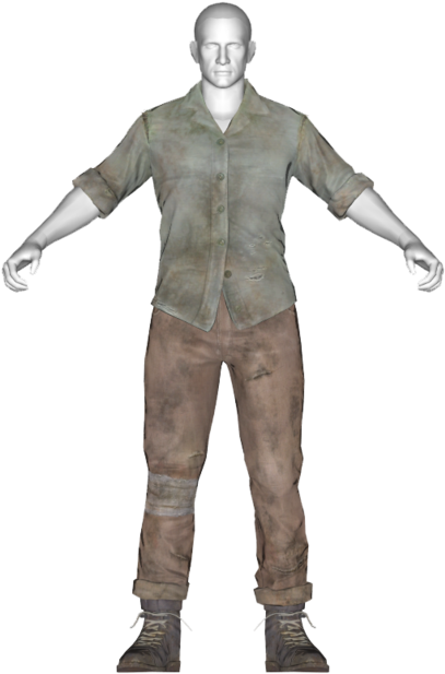 Green Shirt And Combat Boots - Gentleman Clipart (1200x756), Png Download