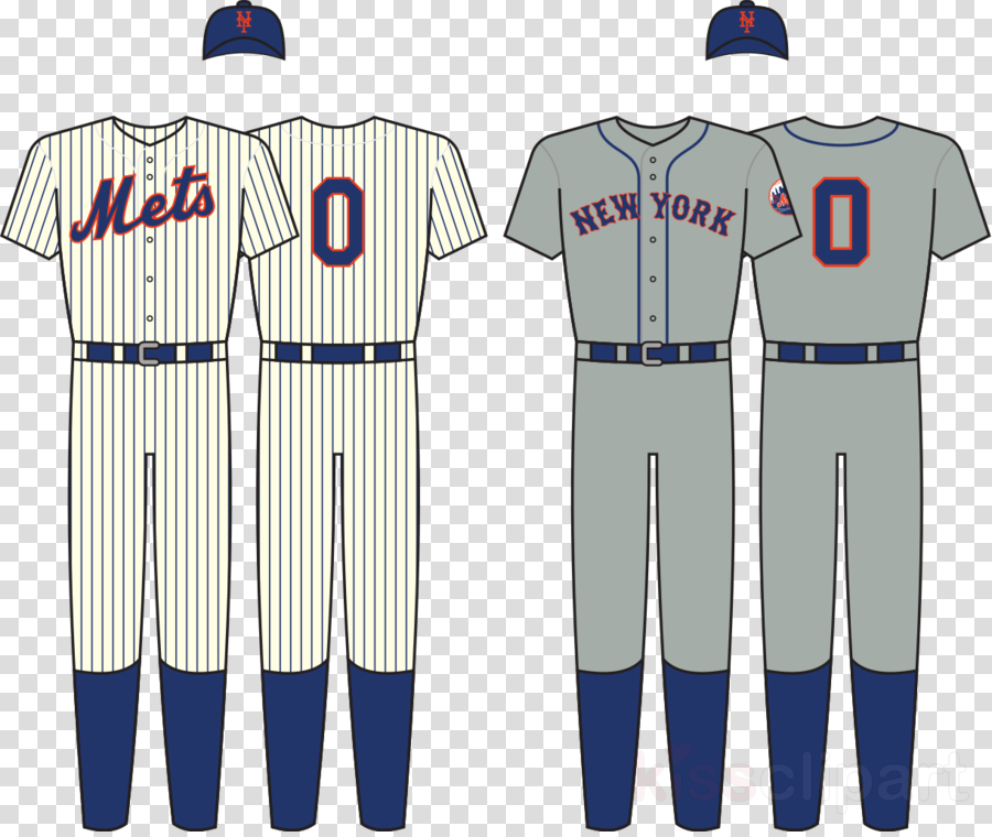 Jersey Clipart Sport Clothing - Logos And Uniforms Of The New York Mets - Png Download (900x760), Png Download