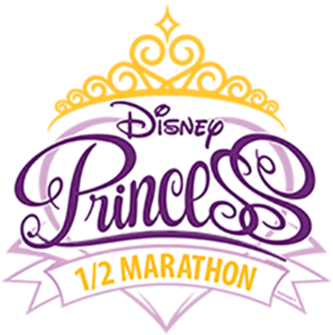 Disney Princess Half Marathon Weekend - Disney Half Marathon 2019 Clipart (800x695), Png Download