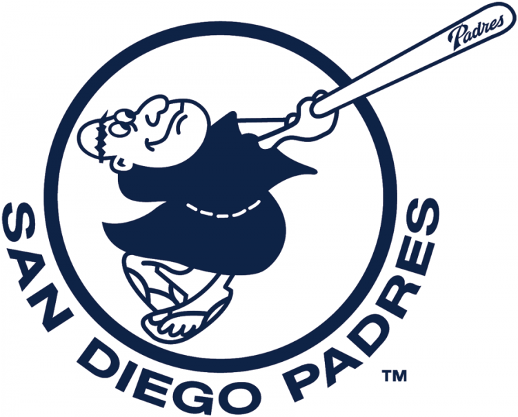 San Diego Padres Logos Iron On Stickers And Peel-off - Vintage San Diego Padres Logo Clipart (750x930), Png Download