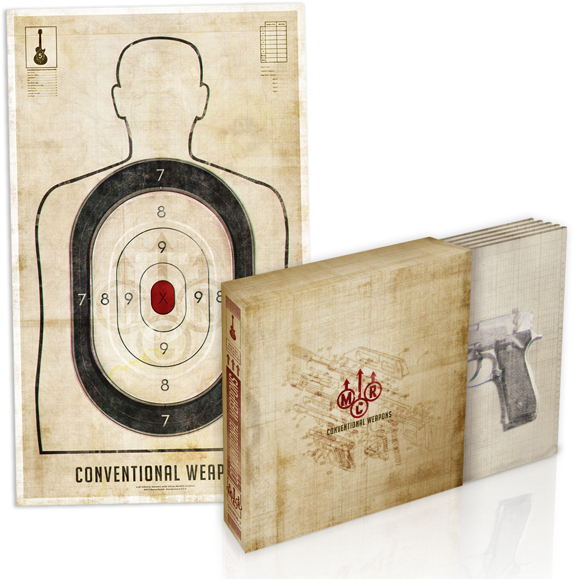 News - My Chemical Romance Conventional Weapons Vinyl Clipart (1200x1200), Png Download