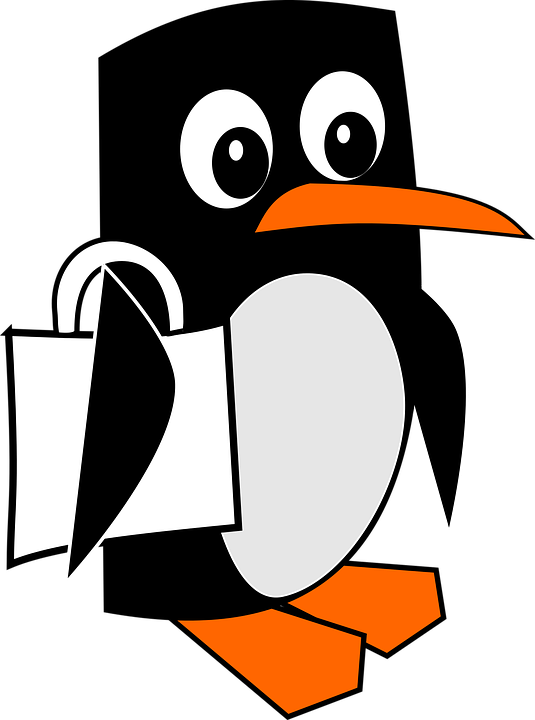 Penguin, Clipart, Animal, Drawn, Cartoon, Funny - Clipart Dyr - Png Download (535x720), Png Download