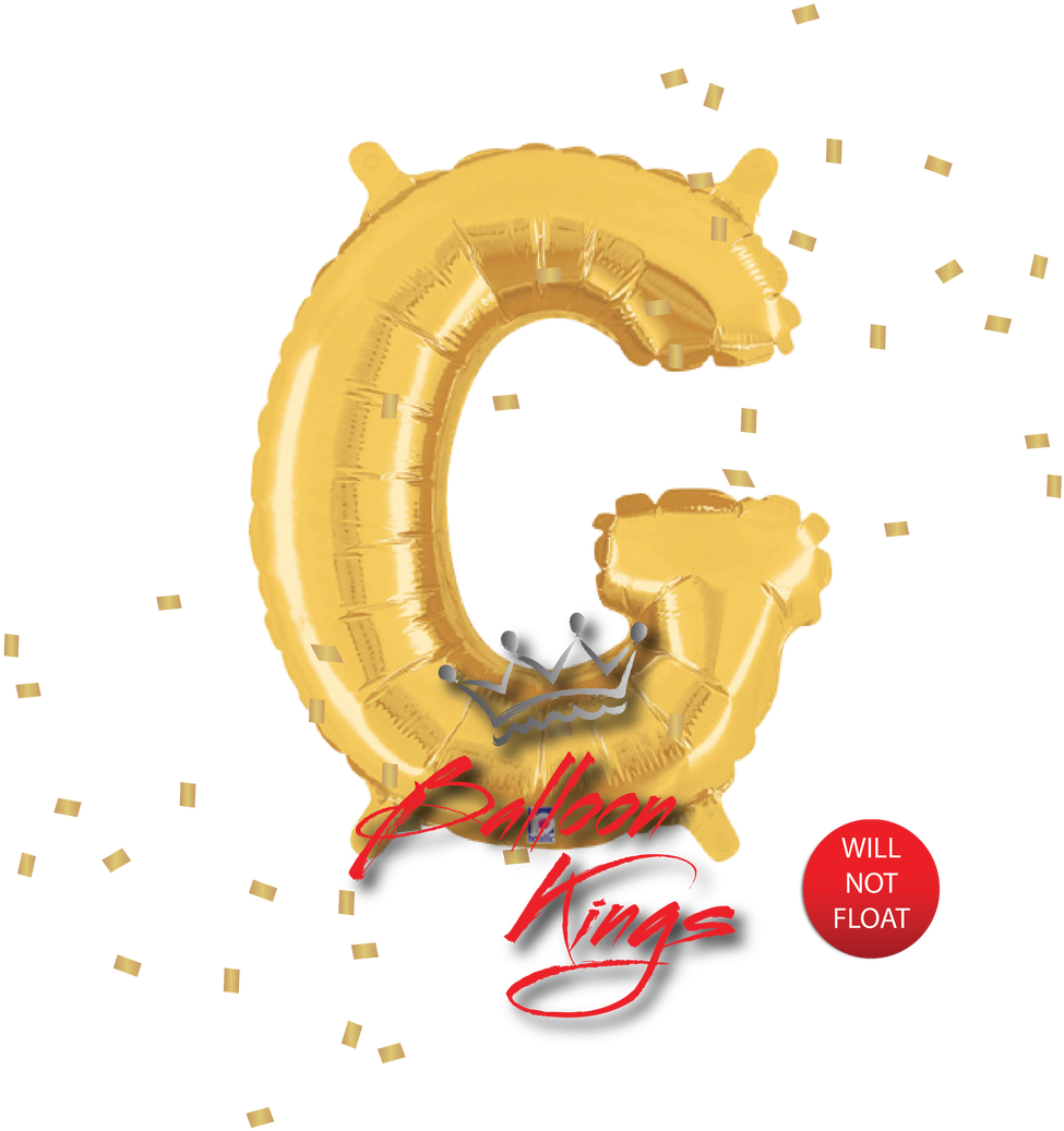 14in Gold Letter G 14in Gold Letter G - Illustration Clipart (1280x1280), Png Download