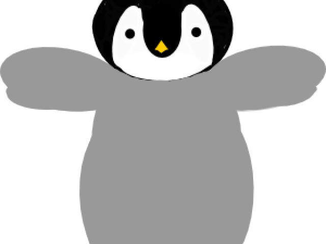Penguin Clipart Baby Penguin - Penguin Clip Art - Png Download (640x480), Png Download