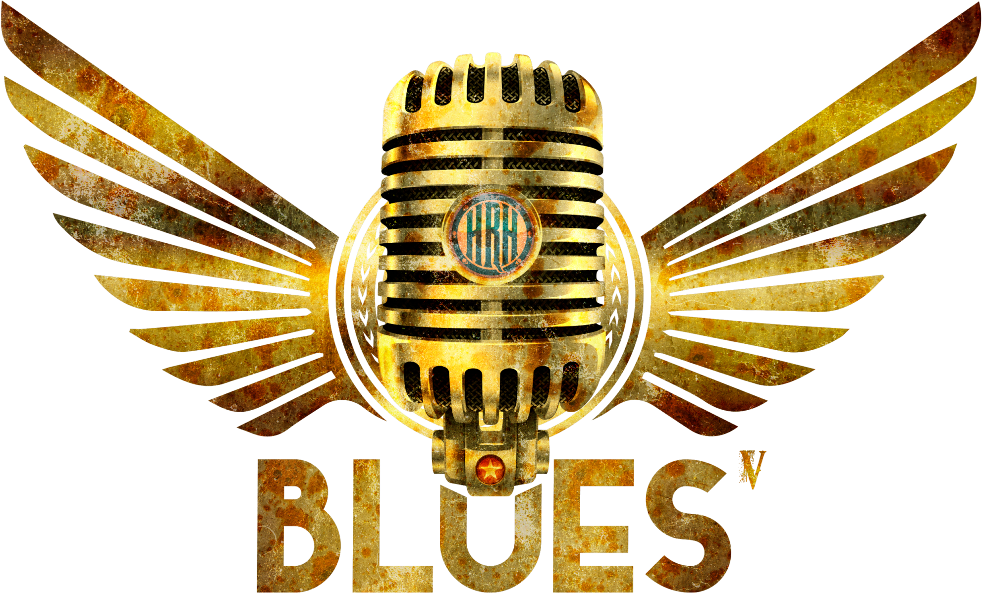 Blues5 Logo Lge - Hrh Blues 3 Clipart (2048x1265), Png Download