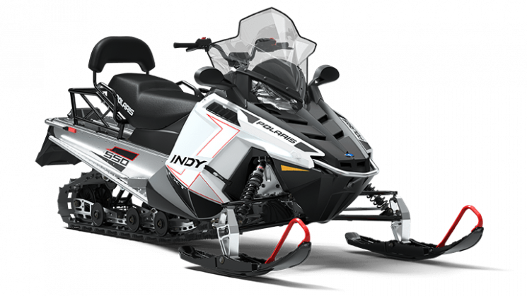 2020 Polaris 550 Indy® Lxt White Lightning - Polaris 550 Indy Adventure Clipart (745x419), Png Download