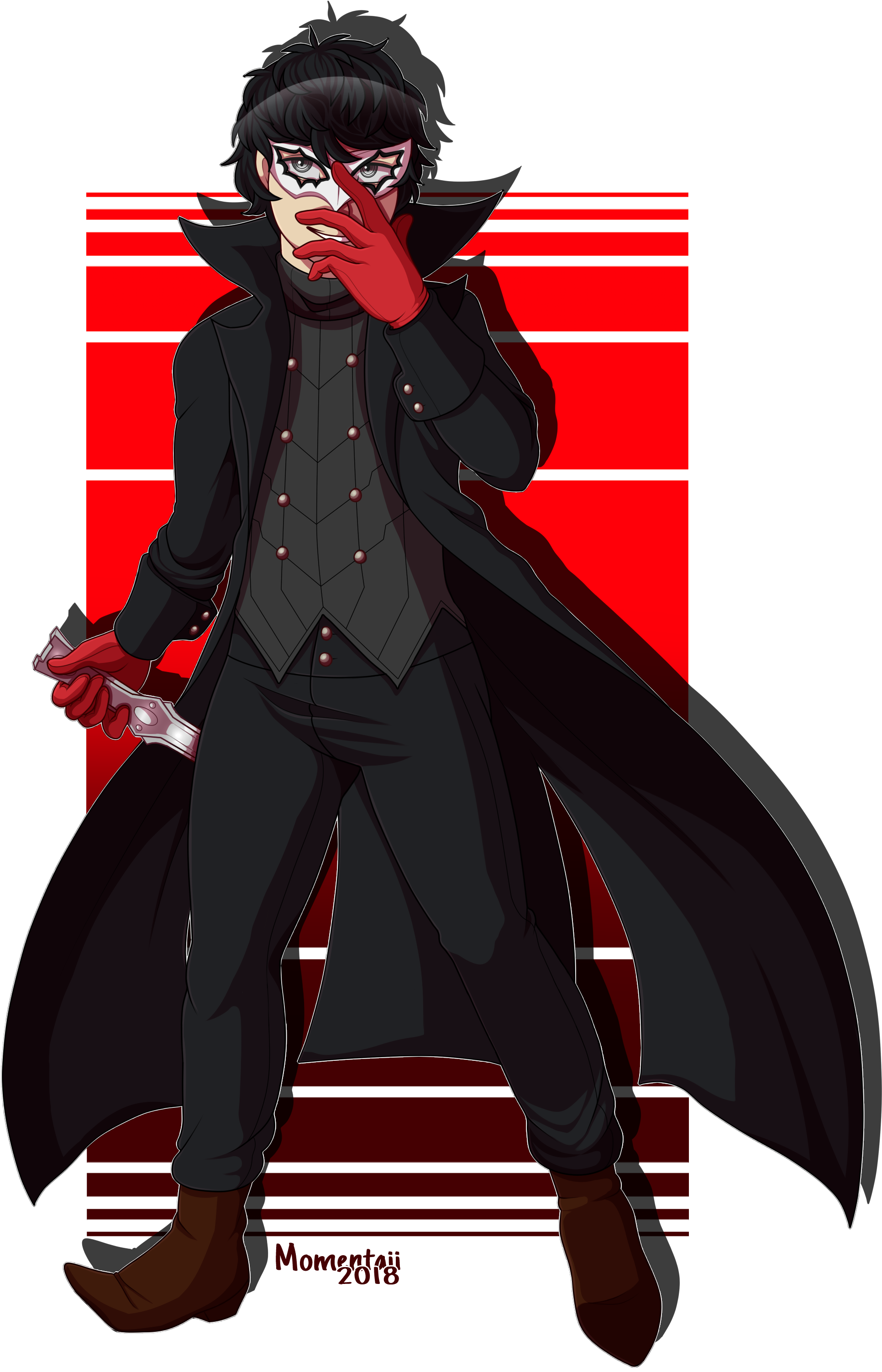 Joker [fa] - Cartoon Clipart (1999x3042), Png Download