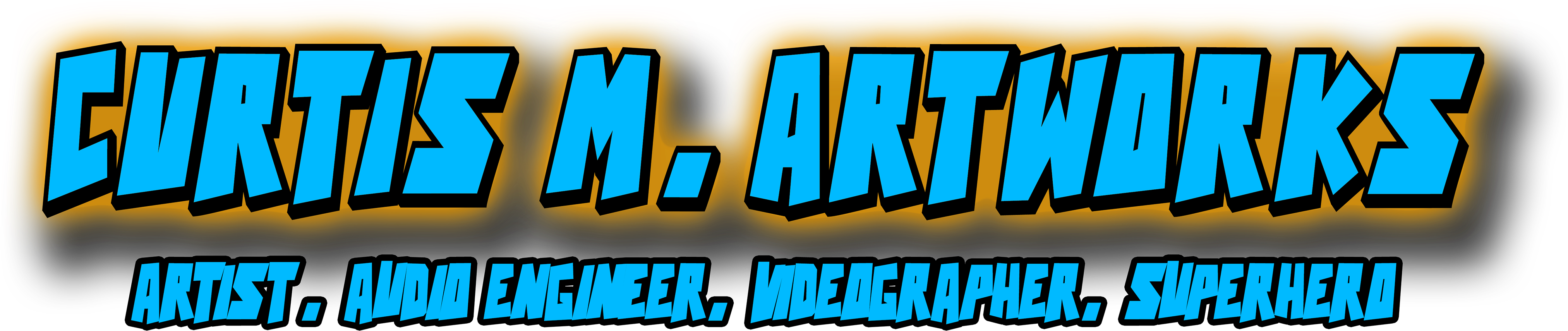 Curtis Mcgriff - Electric Blue Clipart (4096x1529), Png Download