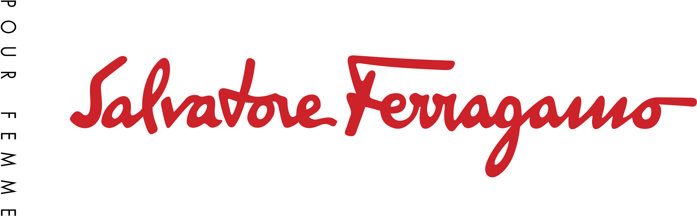 Ferragamo Logo Png - Salvatore Ferragamo Clipart (2331x725), Png Download