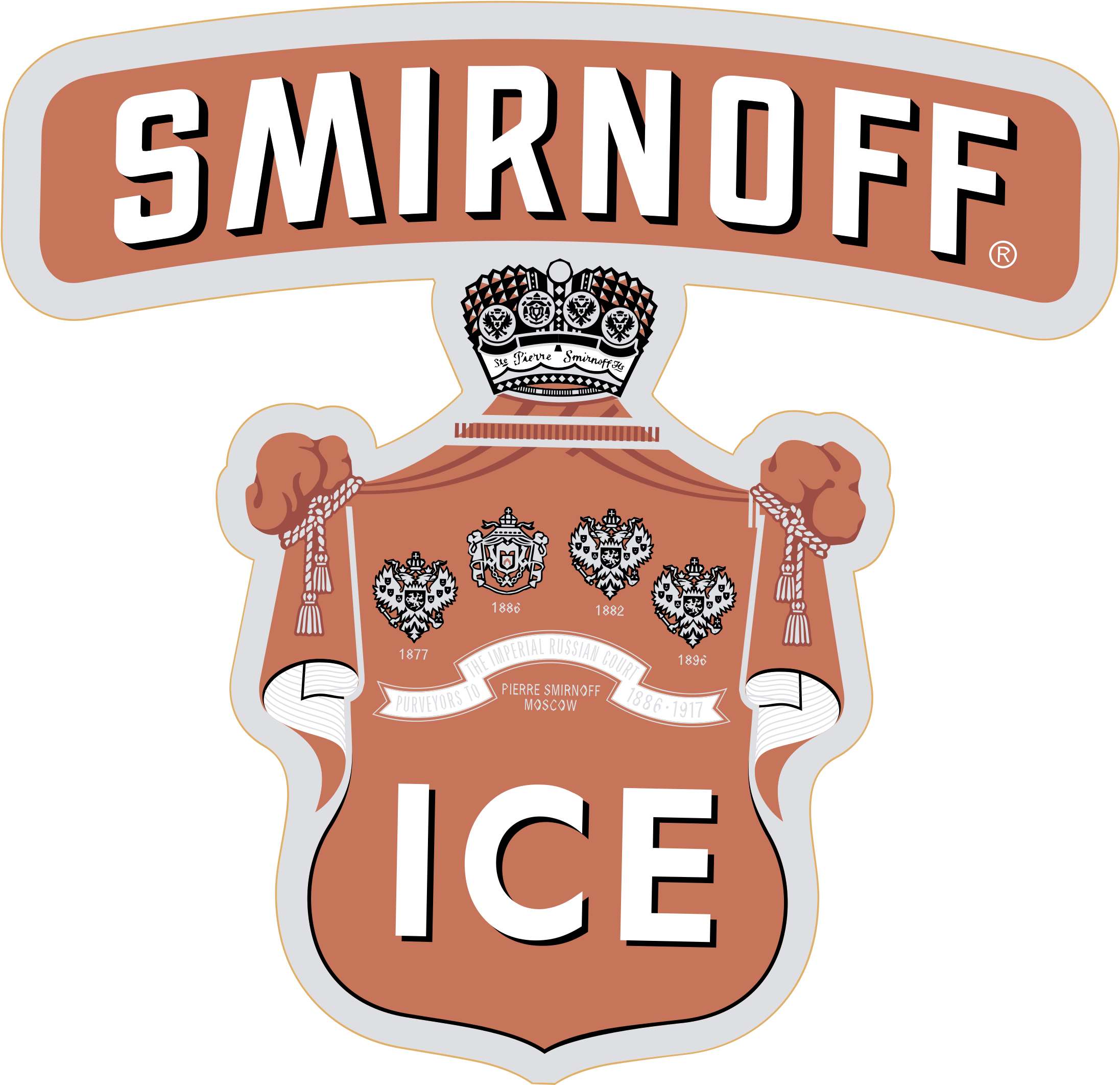 Smirnoff Ice Logo Png Transparent - Smirnoff Ice Clipart (2400x2400), Png Download