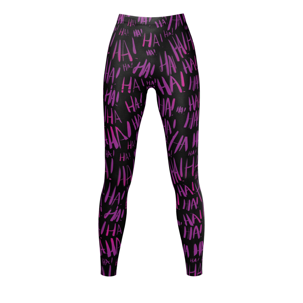 Joker Haha Leggings - Leggings Clipart (1024x1024), Png Download