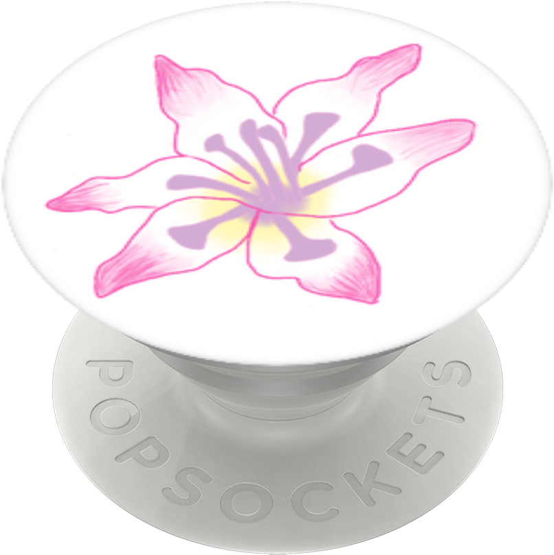 Gladiolus Flower, Popsockets - Lily Clipart (989x1000), Png Download