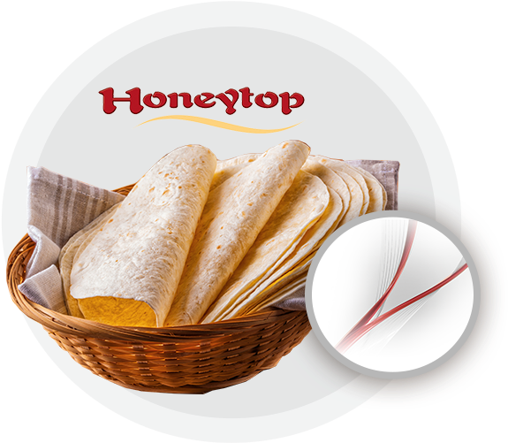 Honey Top Tortillas - Corn Tortilla Clipart (656x515), Png Download