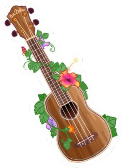 Free Png Download Ukulele Tumblr Png Images Background - Ukulele Png Clipart (480x660), Png Download