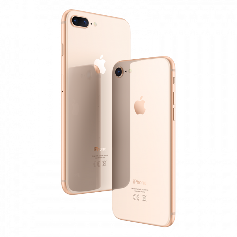 Iphone 8 Clipart Apple Iphone 8 Plus Iphone X Apple - Iphone 8 Plus Gold - Png Download (768x768), Png Download