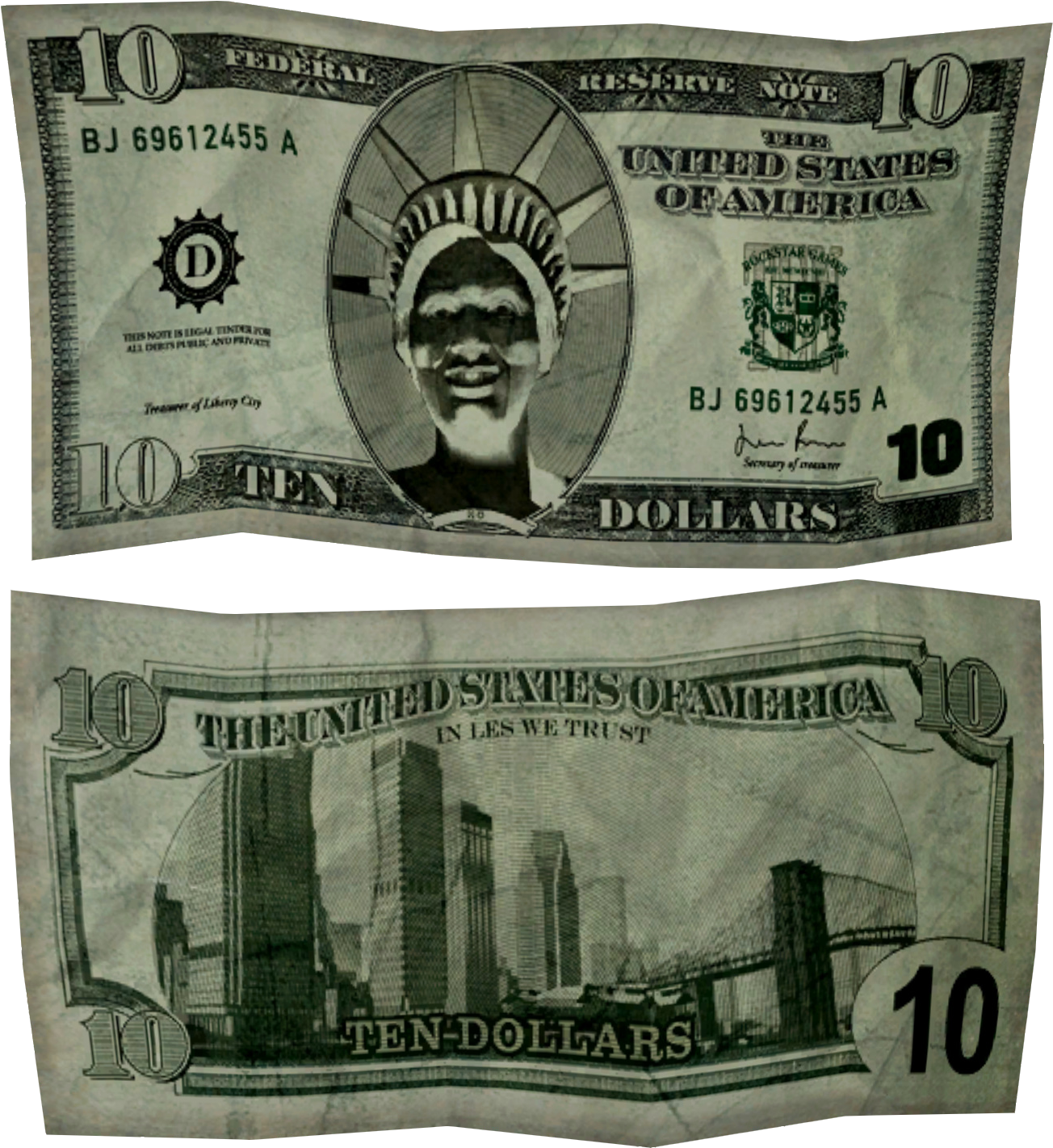 Gta 5 Money Png Clipart (1304x1421), Png Download