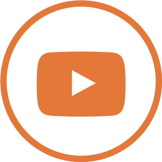 Youtube Logo Orange Youtube Logo Png Clipart Large Size Png Image Pikpng