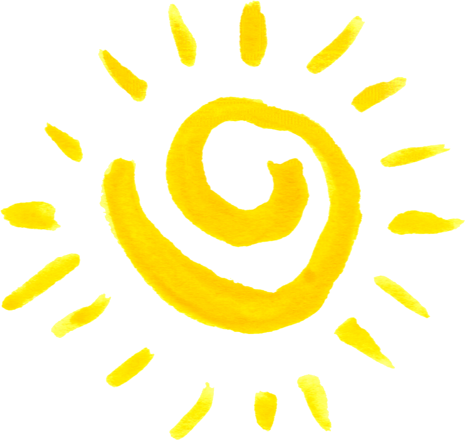 Free Download - Heart Shaped Sun Clipart - Png Download (1600x1551), Png Download