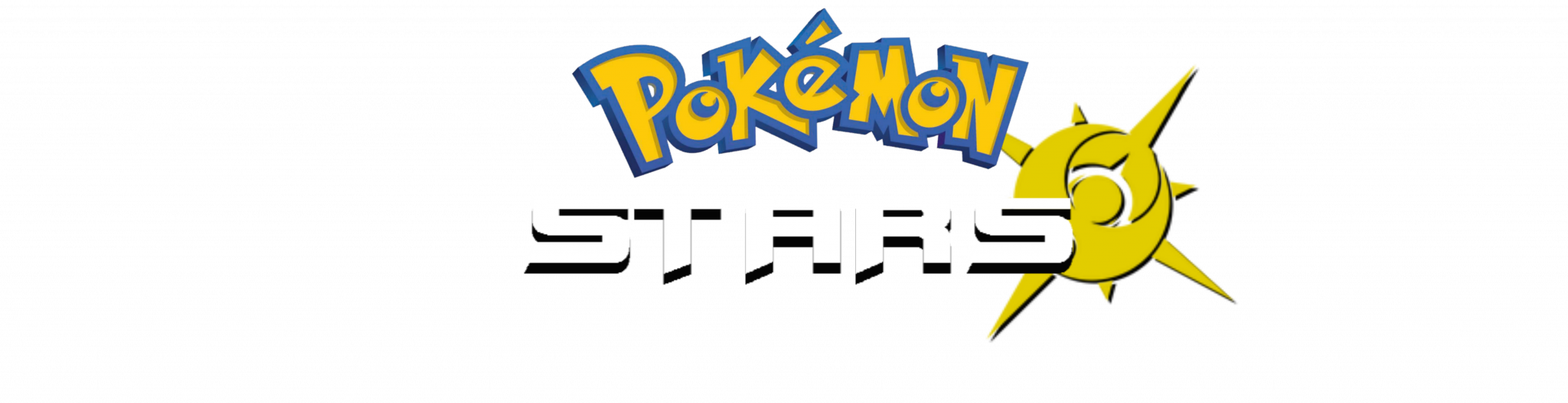Pokemon Stars Logo Png - Pokemon Nova Sun Umbra Moon Clipart (2048x527), Png Download