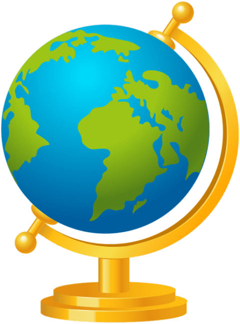 Free Png Download World Globe Clipart Png Photo Png - Animado Imagenes Del Globo Terraqueo Transparent Png (480x646), Png Download
